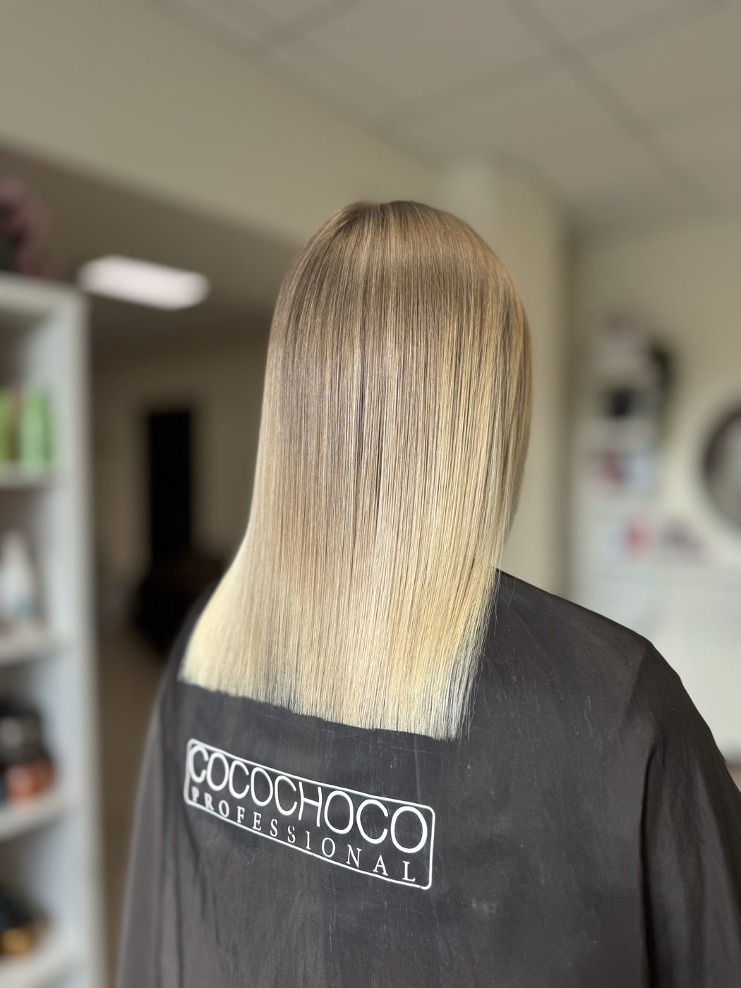 Blondi mati pēc nanoplastikas